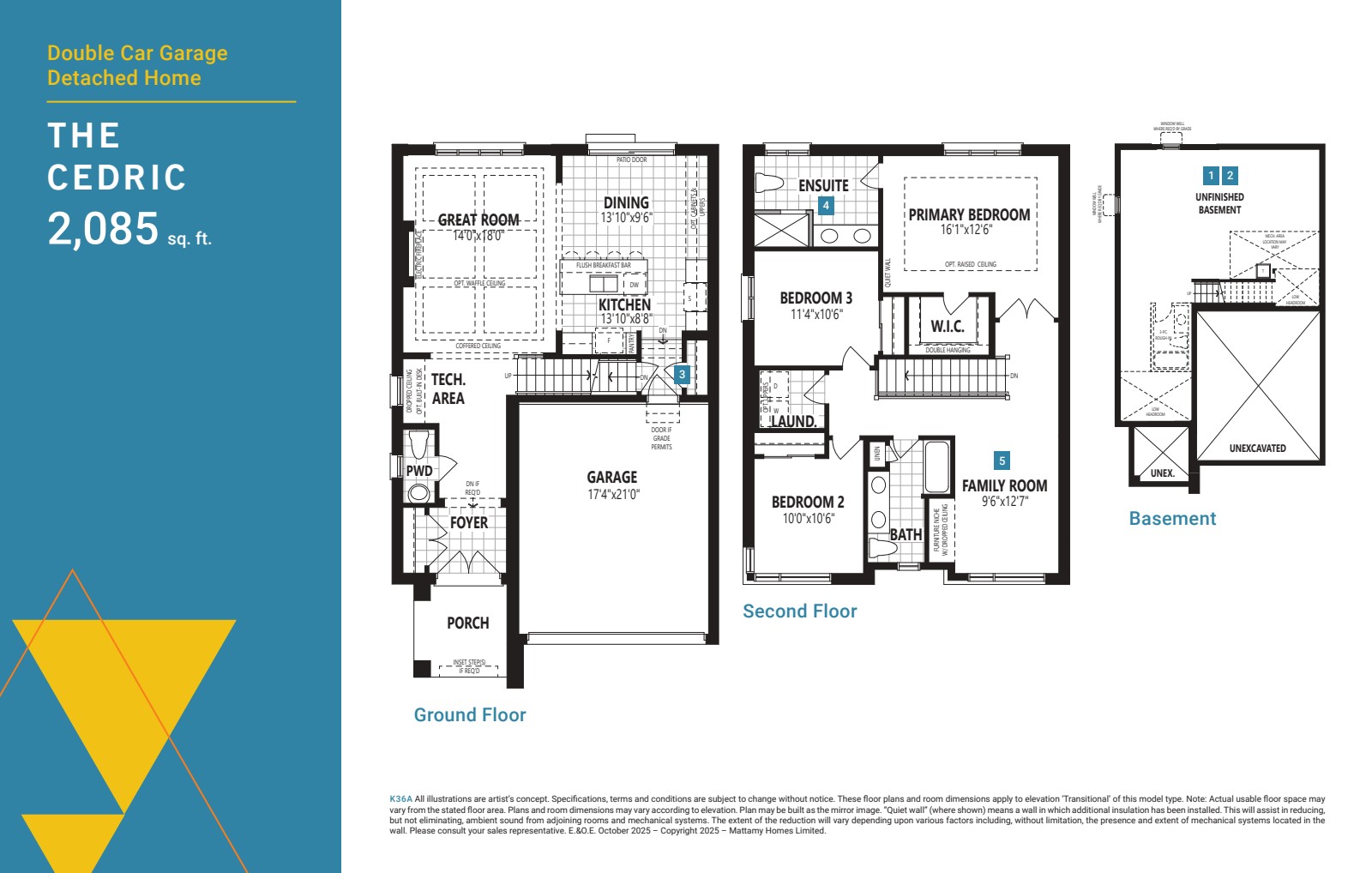 Cedric floor plan drawing