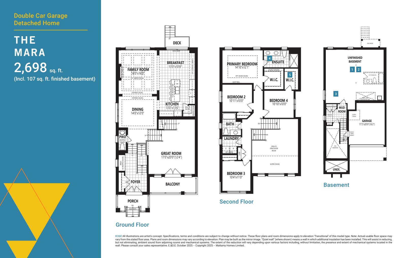 Mara floor plan drawing